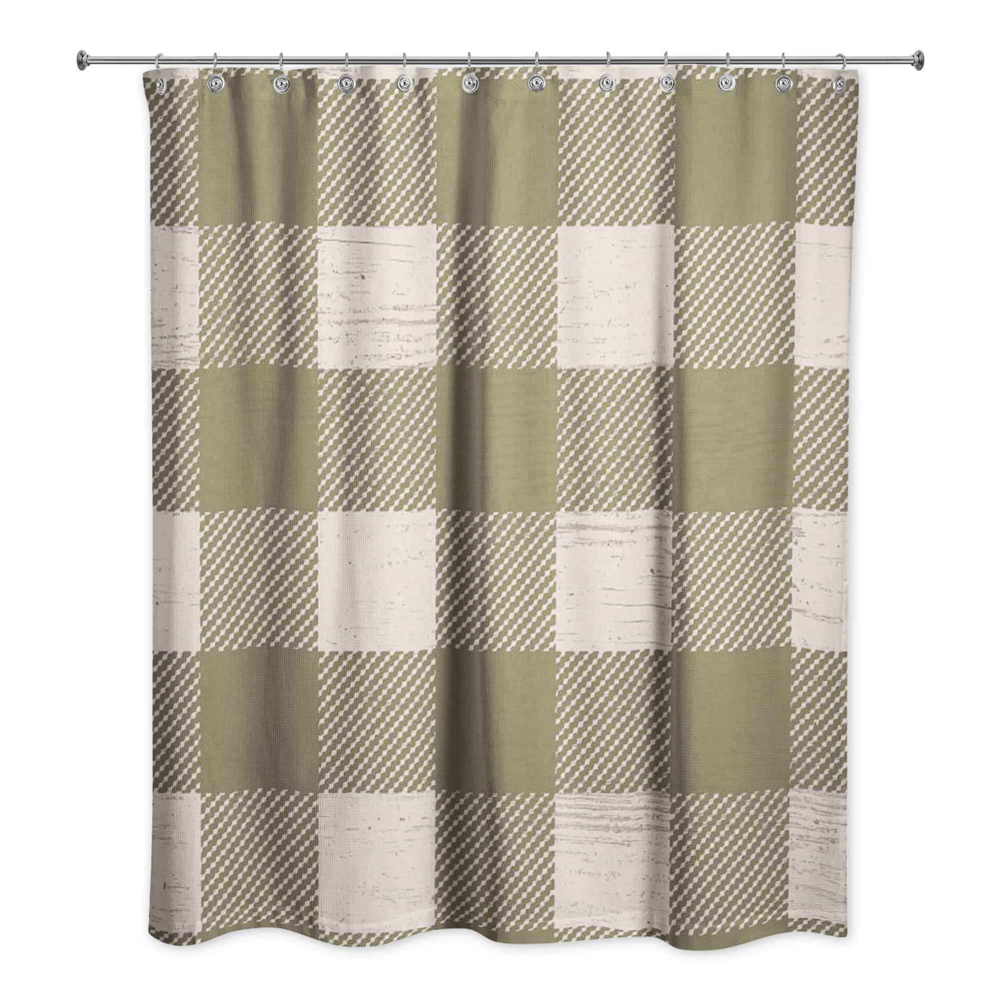 Buffalo Check Shower Curtain